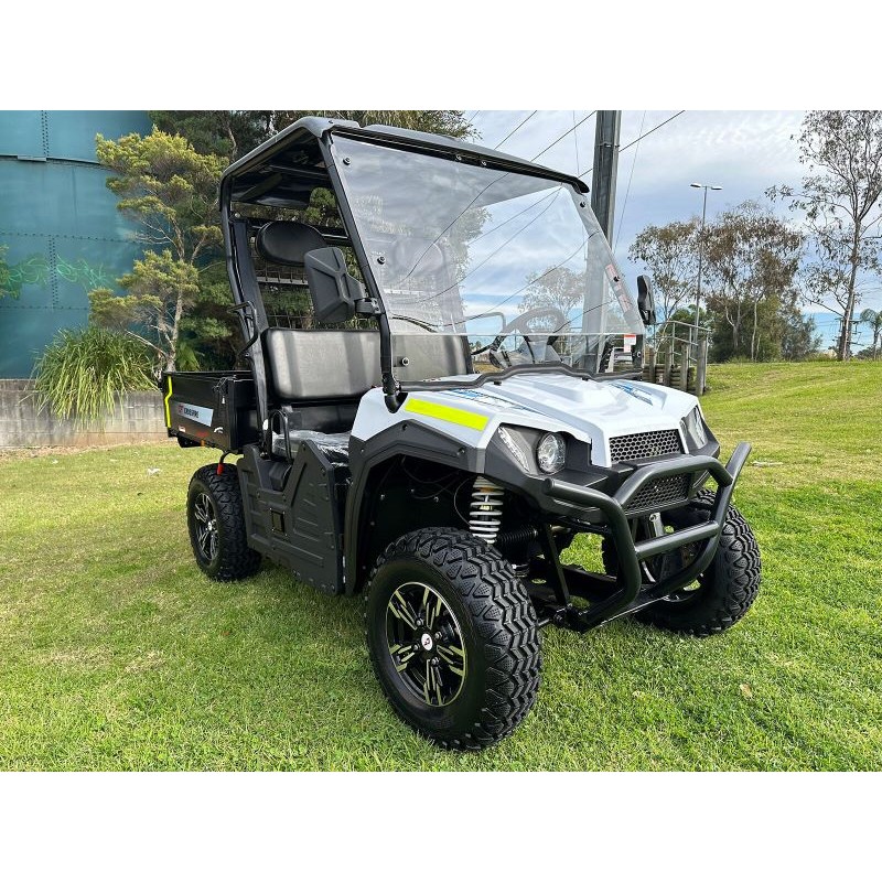 Crossfire E5 LR (Long Range) 4x4 Electric UTV White Go Easy Online
