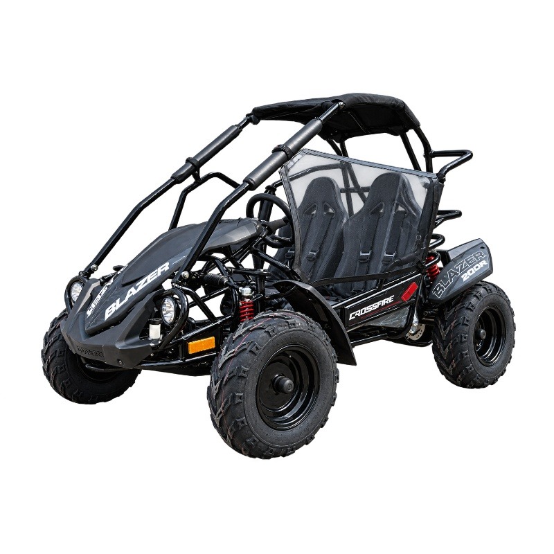 Crossfire Blazer 200R 200cc Go Kart - Black Crossfire Blazer 200R 200cc Go Kart - Black