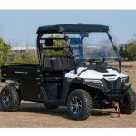 Crossfire E10 Cargo LWB - Extended Tray Electric UTV EPS - White Crossfire E10 Cargo LWB - Extended Tray Electric UTV EPS - White