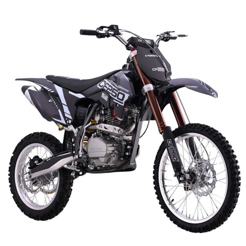 Crossfire CF250 250cc Dirt Bike - Black Crossfire CF250 250cc Dirt Bike - Black