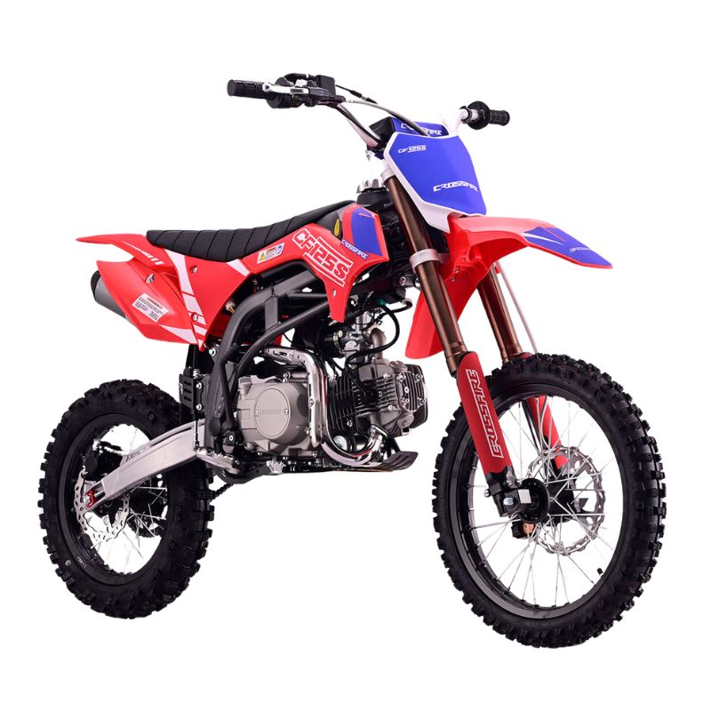 Crossfire CF125s 125cc Semi-Auto Dirt Bike - Red Crossfire CF125s 125cc Semi-Auto Dirt Bike - Red