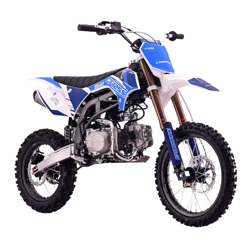 Crossfire CF125s 125cc Semi-Auto Dirt Bike - Blue Crossfire CF125s 125cc Semi-Auto Dirt Bike - Blue