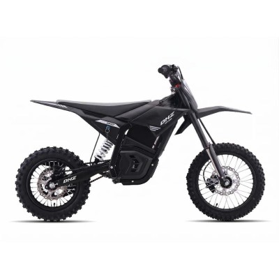 DHZ 6000W Evader Off-Road Electric Dirt Bike - Black
