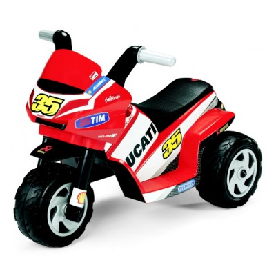 Peg Perego Ducati Mini Evo 6V Electric Kids Ride On - Red