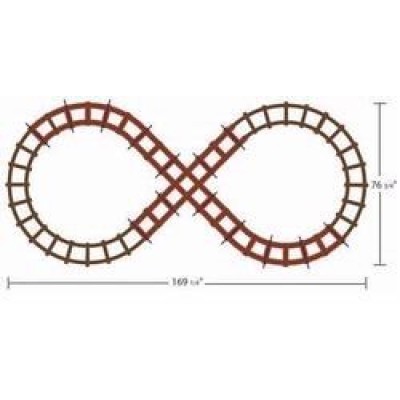 Peg Perego Figure 8 Train Rail RoadRail Extension