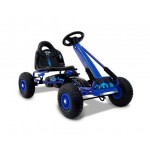 Rigo Kids Pedal Go Kart 2-Mode - Blue