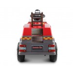 Rigo Kids Ride On Fire Truck Motorbike - Red/Grey