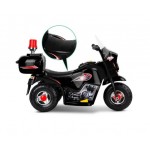 Rigo Kids Ride On Motorbike Patrol Bike - Black