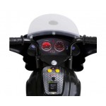 Rigo Kids Ride On Motorbike Patrol Bike - Black