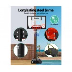 Everfit Adjustable Portable Basketball Stand Hoop System Rim 2.1m