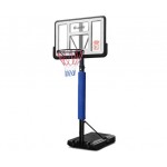 Everfit 3.05m Portable Basketball Stand System Height Adjustable Blue