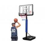 Everfit 3.05m Portable Basketball Stand System Height Adjustable Blue