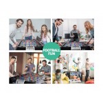 4FT Soccer Table Game Home Party Pub Size Foosball Football Table