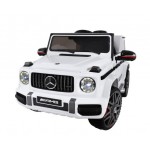Mercedes Benz Electric AMG G63 Licensed Remote Toys Cars 12V 50W Kids Ride On - White