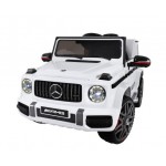Mercedes Benz Electric AMG G63 Licensed Remote Toys Cars 12V 50W Kids Ride On - White Mercedes Benz Electric AMG G63 Licensed Remote Toys Cars 12V 50W Kids Ride On - White