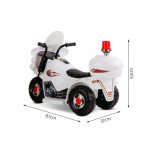Rigo Kids Ride On Motorbike Motorcycle Car - White