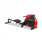 Everfit 4 Level Rowing Exercise Machine with Elastic Rope System -Red