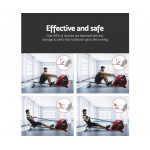 Everfit 4 Level Rowing Exercise Machine with Elastic Rope System -Red Everfit 4 Level Rowing Exercise Machine with Elastic Rope System -Red