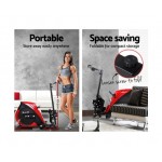 Everfit 4 Level Rowing Exercise Machine with Elastic Rope System -Red Everfit 4 Level Rowing Exercise Machine with Elastic Rope System -Red