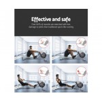 Everfit 8 level Rowing Exercise Machine with Air Resistance System - White