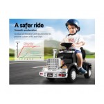 Rigo Kids Ride On Cars Electric Toys Battery Truck Children's Motorbike - Black