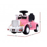 Rigo Kids Ride On Cars Electric Toys Battery Truck Children's Motorbike - Pink