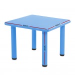 Keezi 60 x 60cm Kids Painting Activity Study Table - Blue