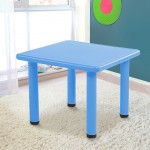 Keezi 60 x 60cm Kids Painting Activity Study Table - Blue