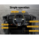 Rigo Kids Electric 12V Jeep Battery Remote Control Ride On Car - Black Rigo Kids Electric 12V Jeep Battery Remote Control Ride On Car - Black