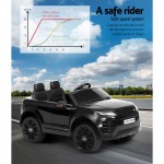 Land Rover Evoque 12V Licensed Kids Electric Ride On Car - Black