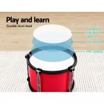 Keezi Kids 7 Drum Set Junior Drums Kit Musical Play Toy - Red