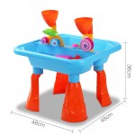 Keezi 23 Piece Kids Play Table Set - Blue