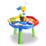 Keezi Kids Beach Sand and Water Sandpit Outdoor Table Toys