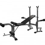Everfit Multi Station Weight Bench Press Fitness Weights Equipment Incline - Black