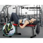 Everfit Multi-Station Weight Bench Press Home Gym Fitness Weights Equipment - Red