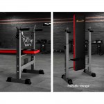 Everfit Multi-Station Weight Bench Press Home Gym Fitness Weights Equipment - Red