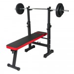Folding Flat Weight Lifting Bench Body Workout Exercise Home Fitness Machine