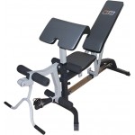 FID Flat Incline Decline Bench Press w/ Leg Extension