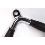 Randy & Travis Rubber-Coated Tricep Pushdown Bar Attachment Randy & Travis Rubber-Coated Tricep Pushdown Bar Attachment