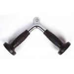 Randy & Travis Rubber-Coated Tricep Pushdown Bar Attachment Randy & Travis Rubber-Coated Tricep Pushdown Bar Attachment