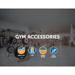 Randy & Travis Rubber-Coated Revolving Curl Row Bar Attachment Randy & Travis Rubber-Coated Revolving Curl Row Bar Attachment