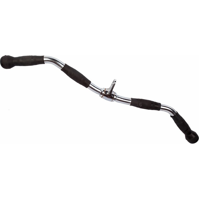 Randy & Travis Rubber-Coated Revolving Curl Row Bar Attachment Randy & Travis Rubber-Coated Revolving Curl Row Bar Attachment