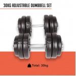 Adjustable Dumbbell Set - 30kgs