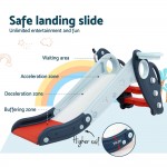 Keezi Kids Slide 3-in-1 Play Set Basketball Hoop Ring Toddler Play Activity