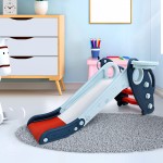 Keezi Kids Slide 3-in-1 Play Set Basketball Hoop Ring Toddler Play Activity