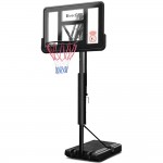 Everfit 3.05m Portable Basketball Hoop Stand System Height Adjustable - Black