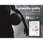 Everfit 3.05m Portable Basketball Hoop Stand System Height Adjustable - Black