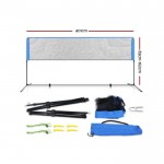Everfit Portable Sports Net Stand For Badminton Volleyball Tennis Soccer 4m 4ft - Blue