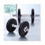 10kg Dumbbell Set Weight Training Plates Home Gym Fitness Exercise