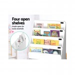Keezi Kids Bookshelf Drawer Storage Bookcase Organizer Display Shelf - White